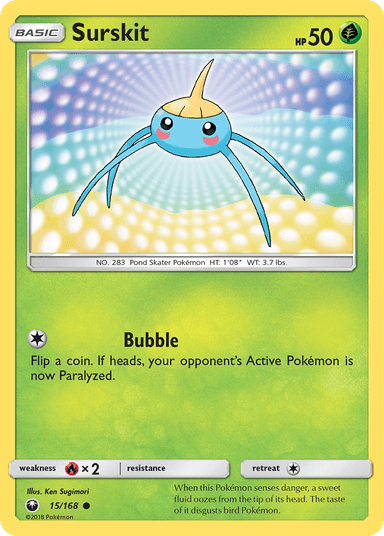 Surskit, Celestial Storm 15
