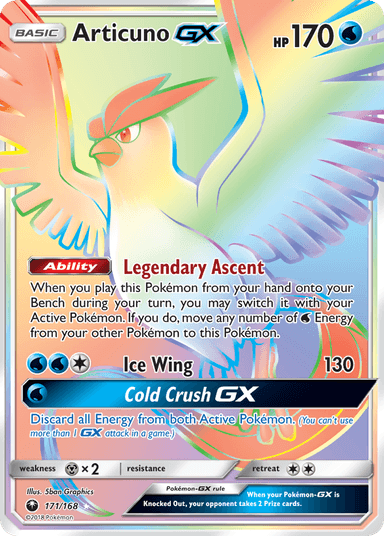 Articuno-GX, Celestial Storm 171