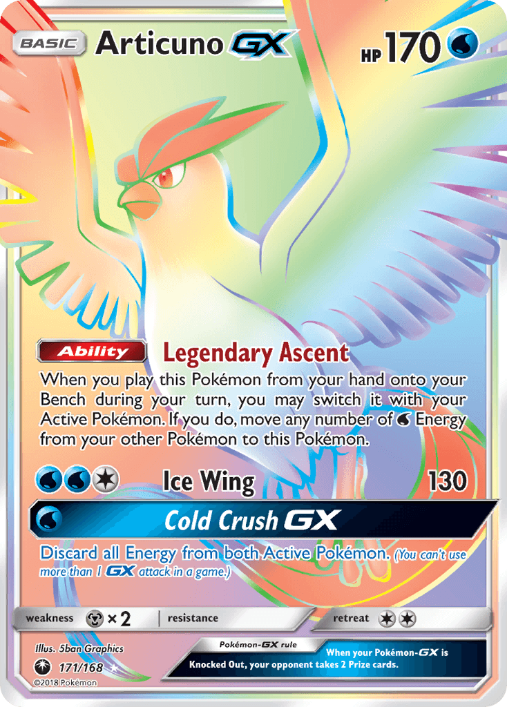 Articuno-GX, Celestial Storm 171