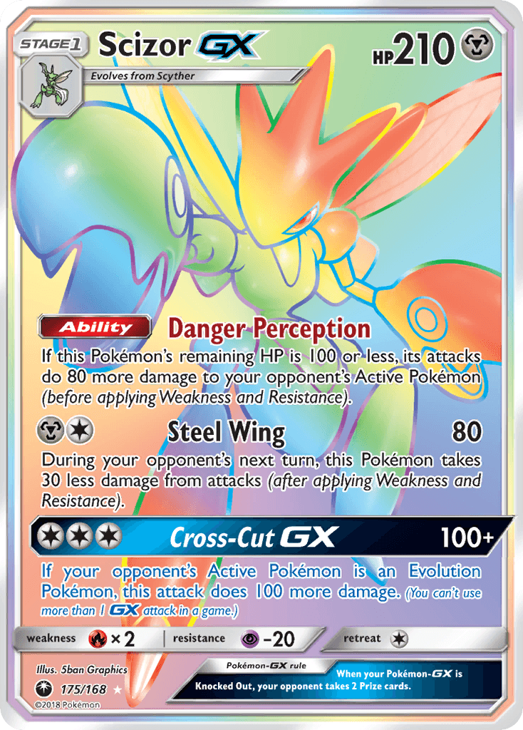 Scizor-GX, Celestial Storm 175