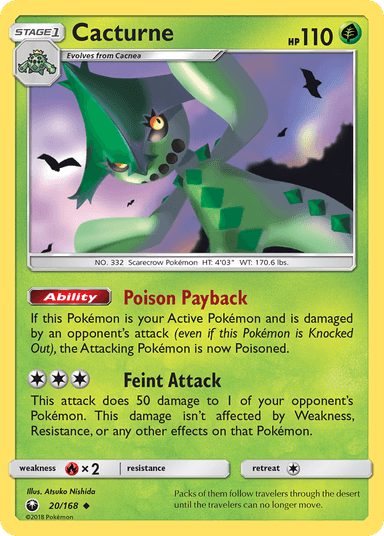 Cacturne, Celestial Storm 20