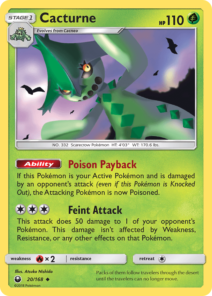 Cacturne, Celestial Storm 20