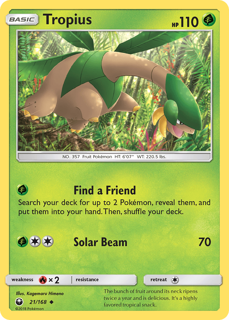 Tropius, Celestial Storm 21