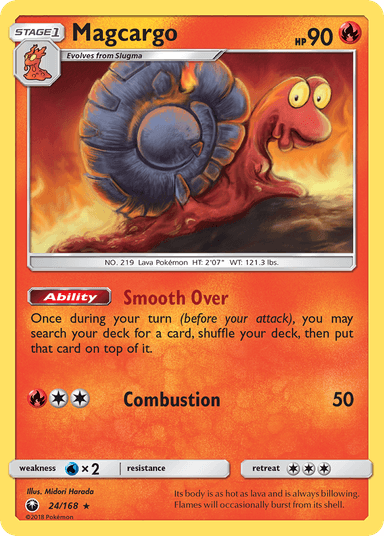 Magcargo, Celestial Storm 24
