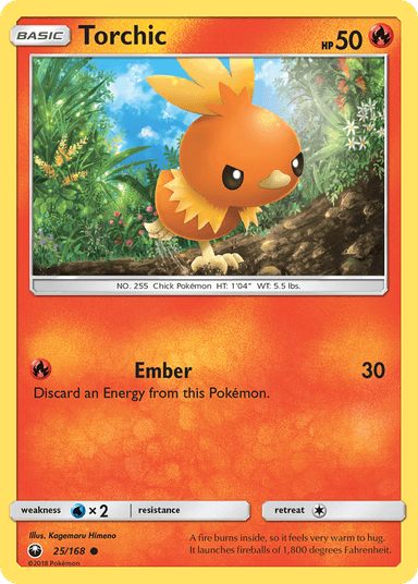 Torchic, Celestial Storm 25
