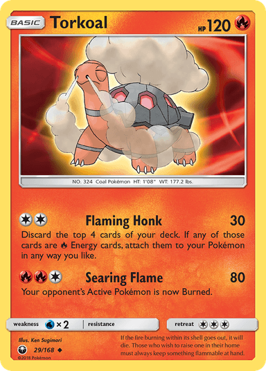 Torkoal, Celestial Storm 29