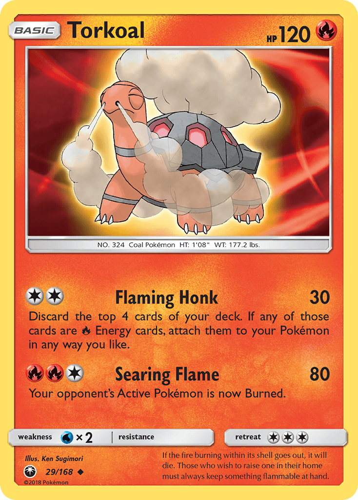 Torkoal, Celestial Storm 29