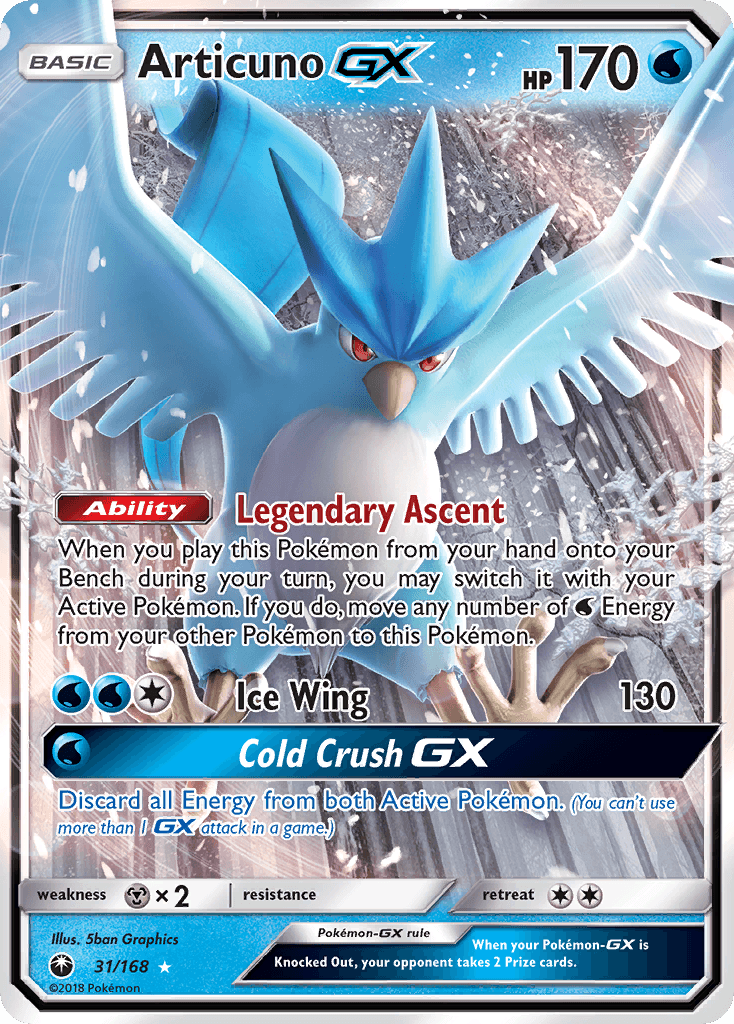 Articuno-GX, Celestial Storm 31