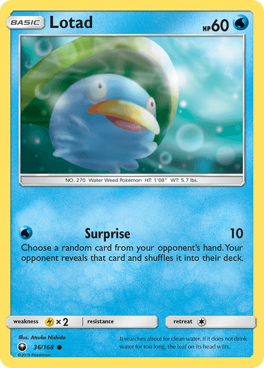 Lotad, Celestial Storm 36