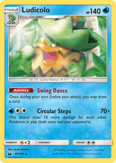 Ludicolo, Celestial Storm 38
