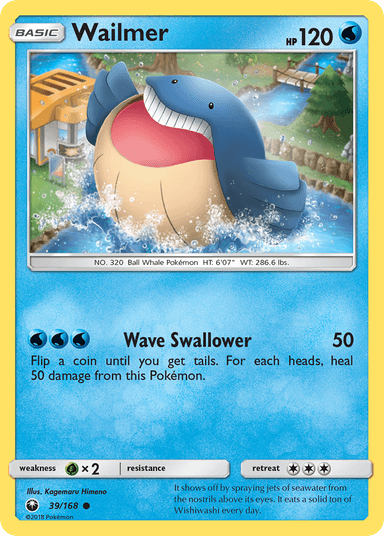 Wailmer, Celestial Storm 39