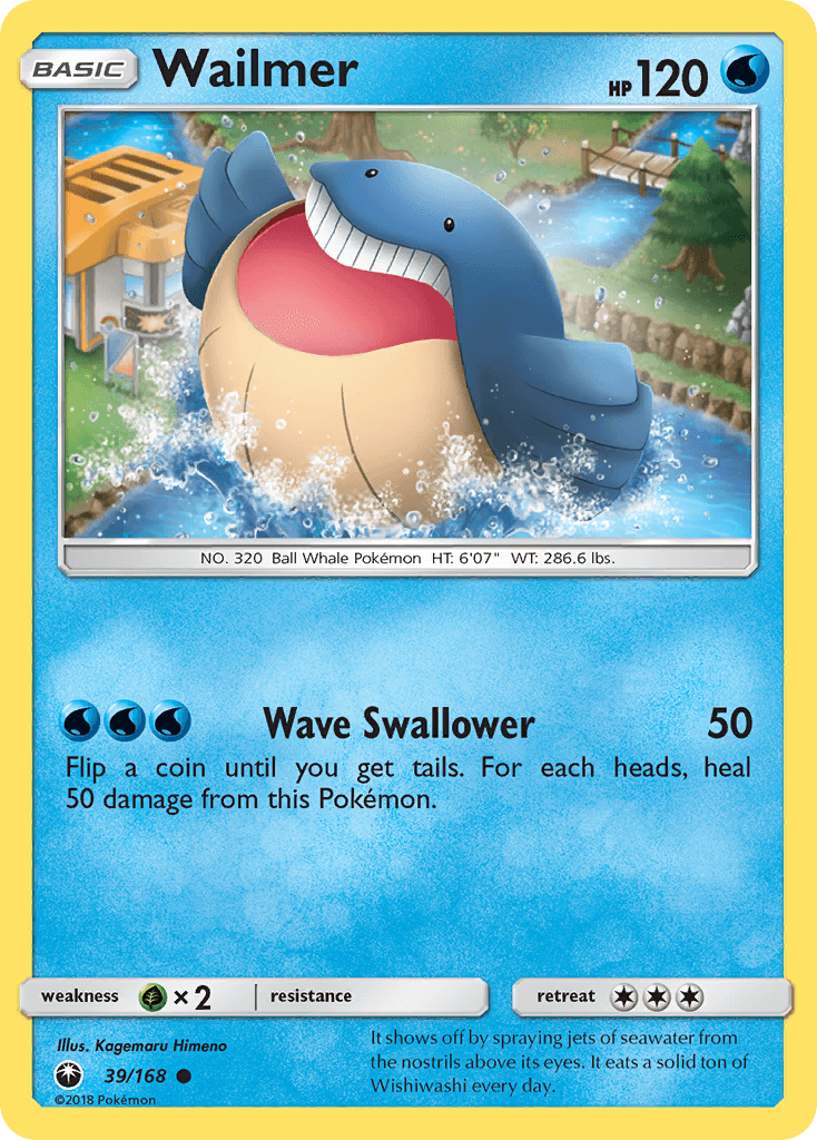 Wailmer, Celestial Storm 39