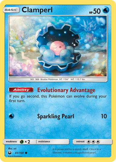 Clamperl, Celestial Storm 41