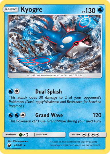 Kyogre, Celestial Storm 46