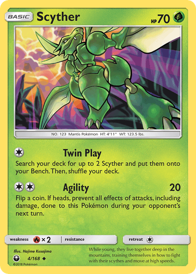 Scyther, Celestial Storm 4