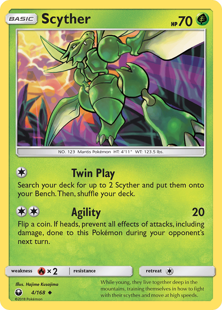 Scyther, Celestial Storm 4