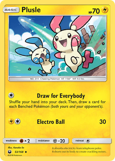 Plusle, Celestial Storm 53