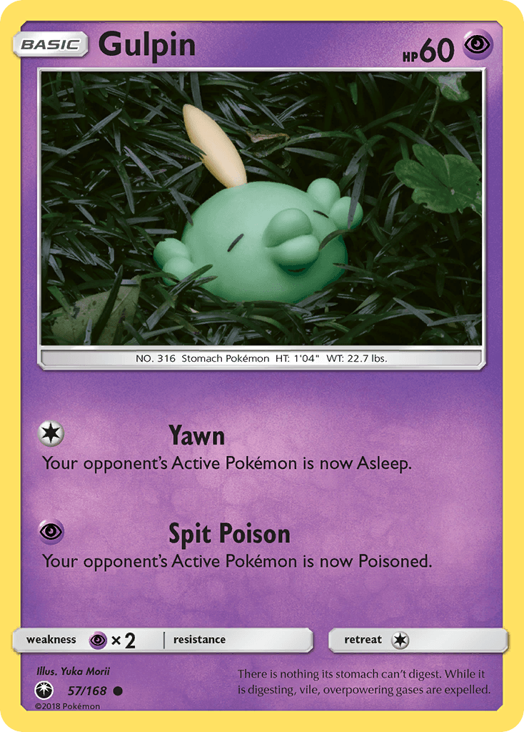 Gulpin, Celestial Storm 57