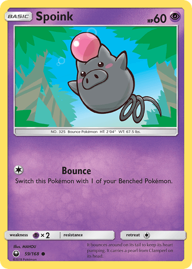 Spoink, Celestial Storm 59