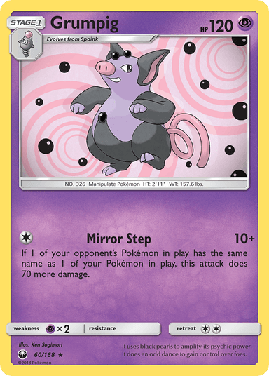 Grumpig, Celestial Storm 60