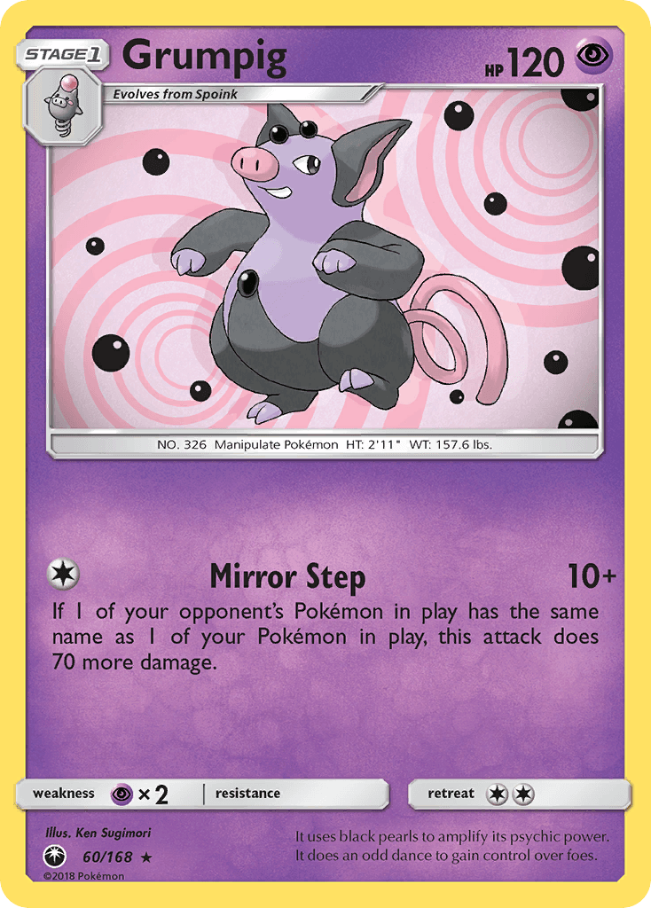 Grumpig, Celestial Storm 60