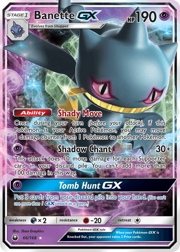 Banette-GX, Celestial Storm 66