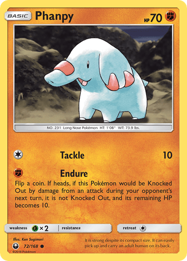 Phanpy, Celestial Storm 72