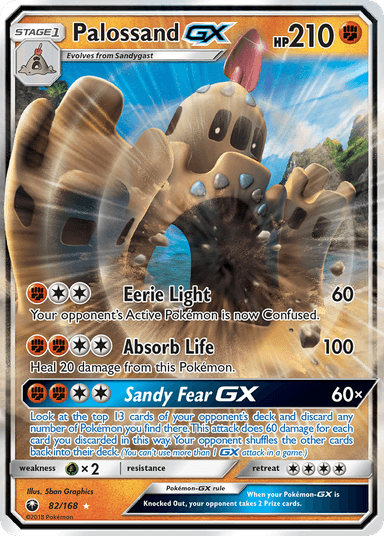 Palossand-GX, Celestial Storm 82