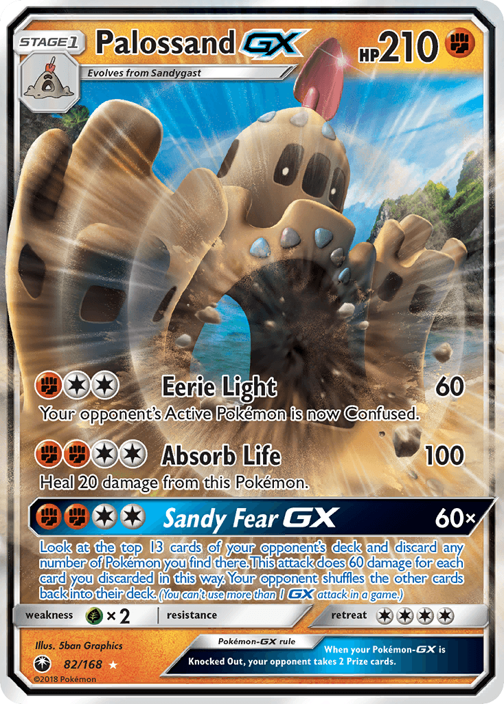 Palossand-GX, Celestial Storm 82