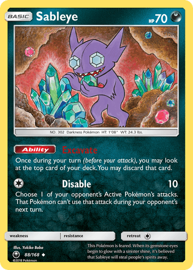 Sableye, Celestial Storm 88