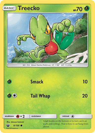 Treecko, Celestial Storm 8