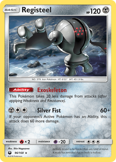Registeel, Celestial Storm 96