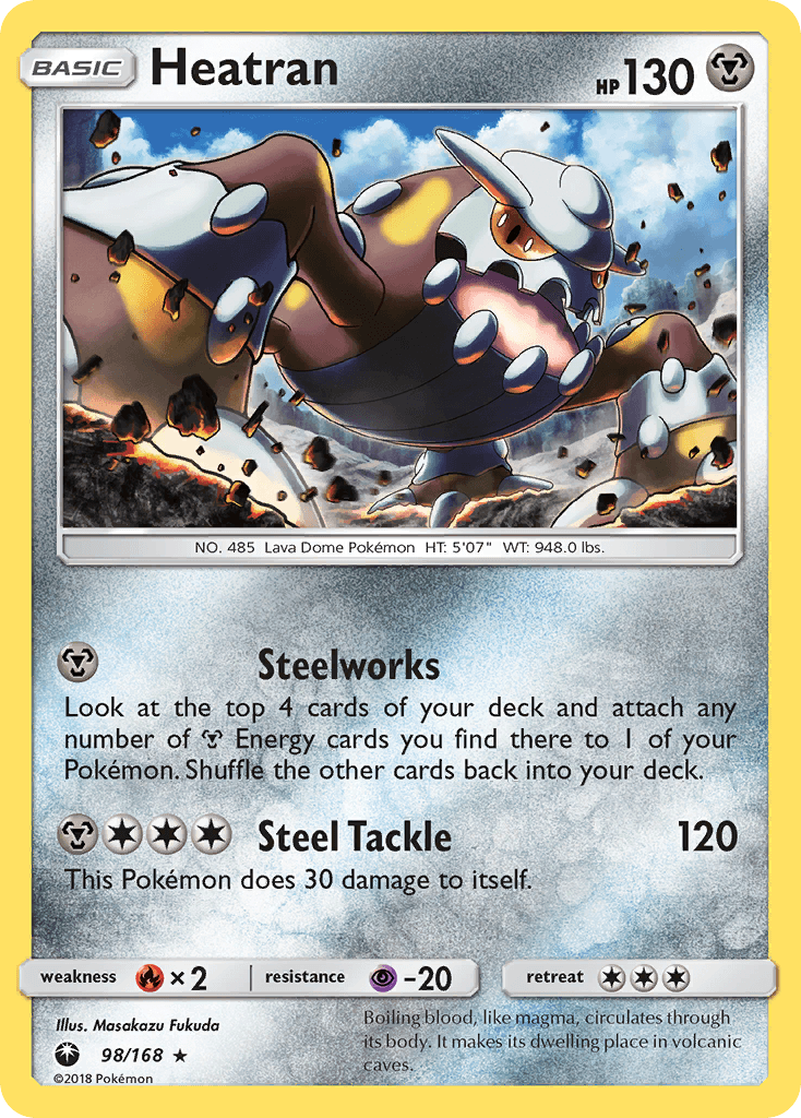 Heatran, Celestial Storm 98