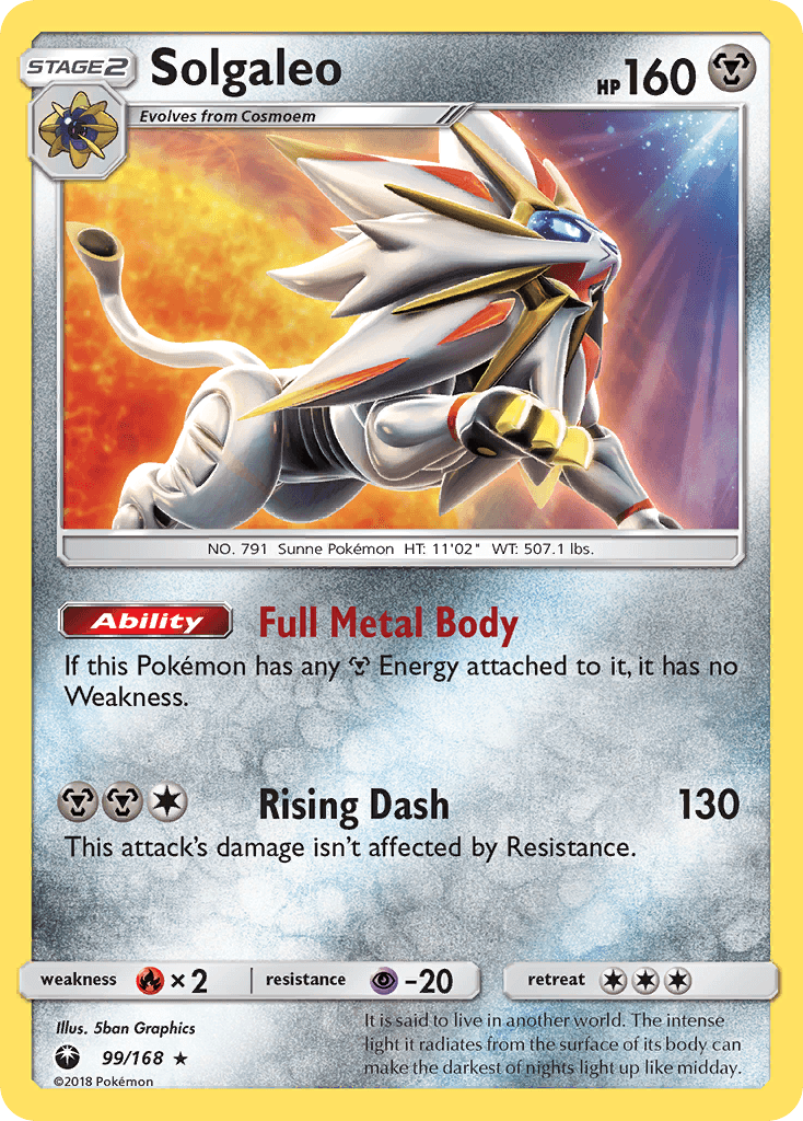 Solgaleo, Celestial Storm 99