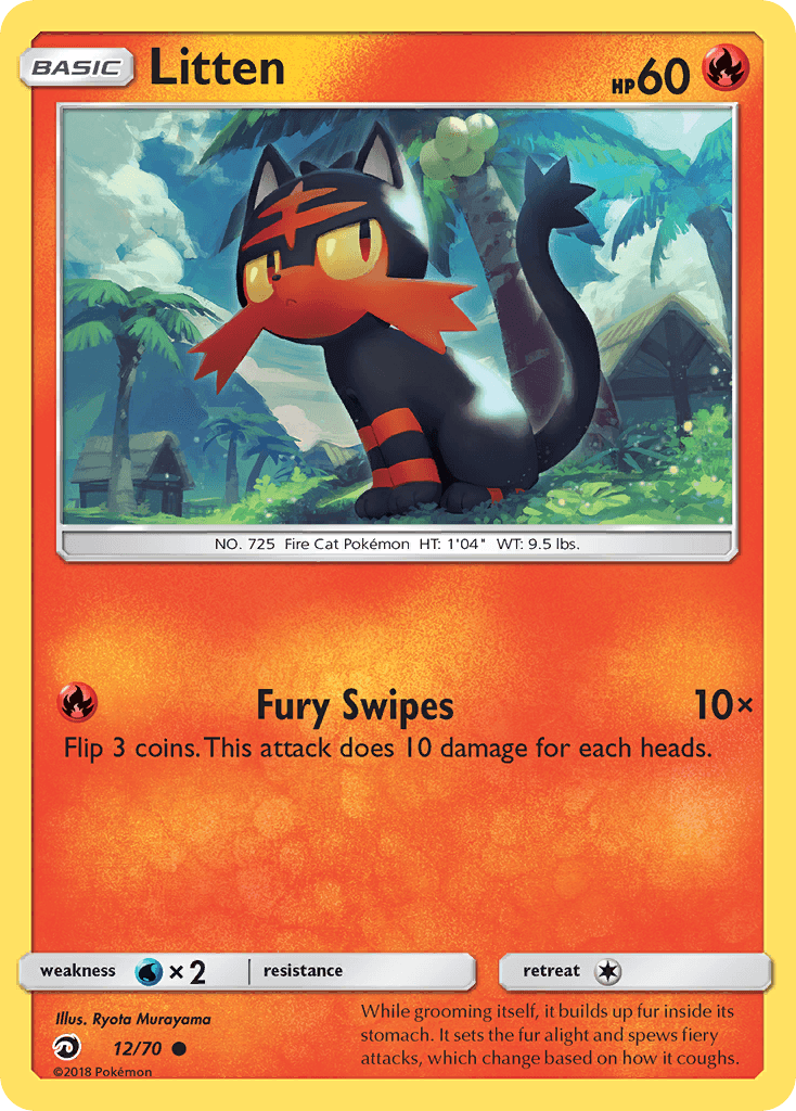 Litten, Dragon Majesty 12