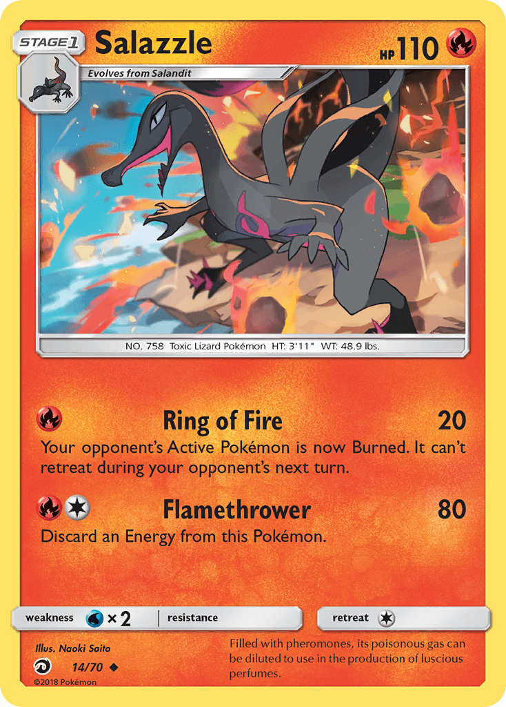 Salazzle, Dragon Majesty 14
