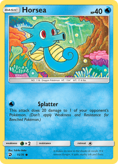 Horsea, Dragon Majesty 15