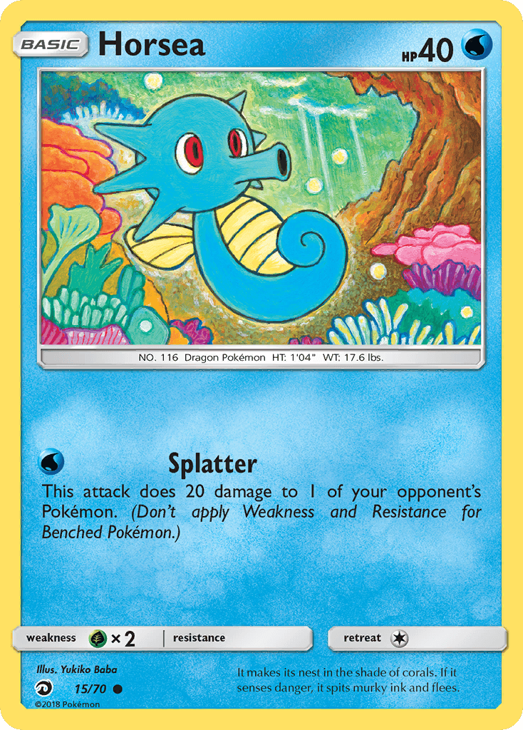 Horsea, Dragon Majesty 15