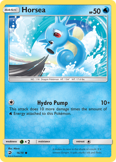 Horsea, Dragon Majesty 16