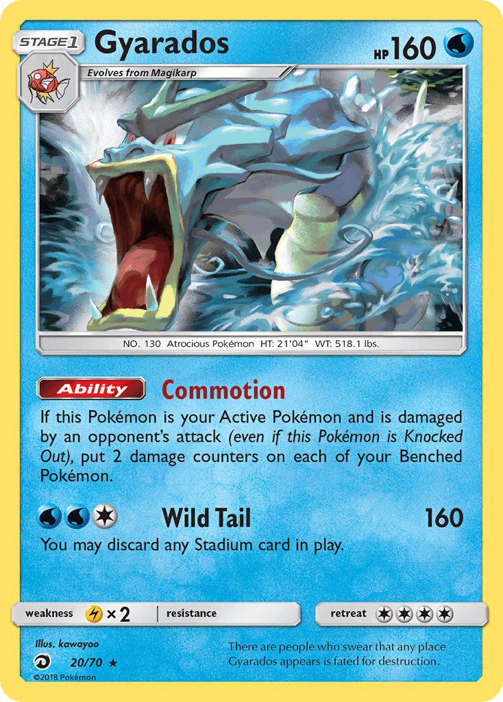 Gyarados, Dragon Majesty 20