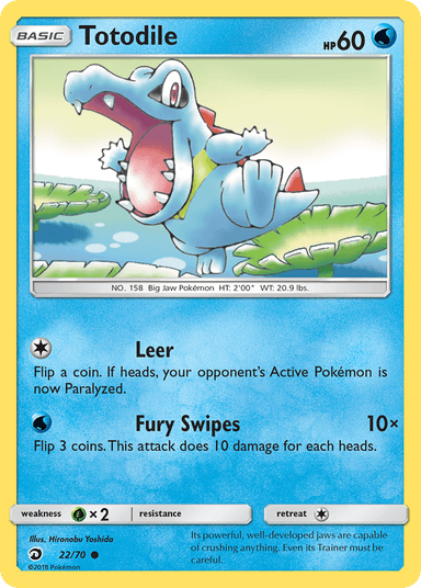Totodile, Dragon Majesty 22