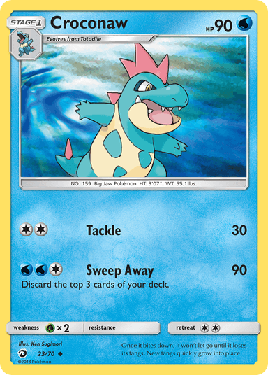 Croconaw, Dragon Majesty 23