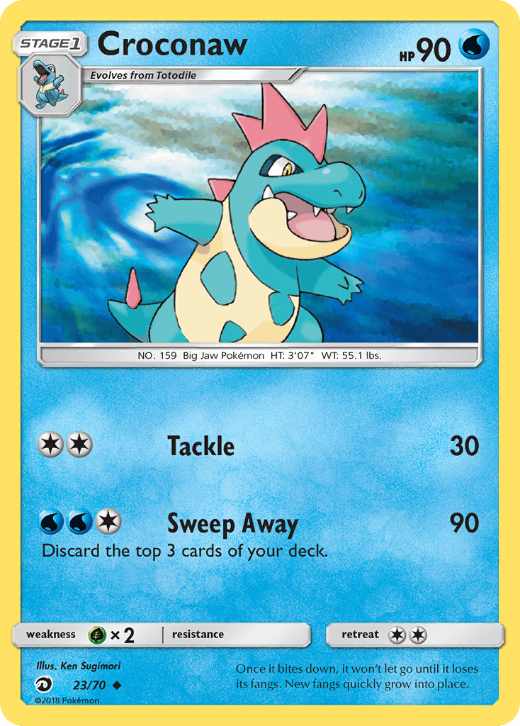 Croconaw, Dragon Majesty 23