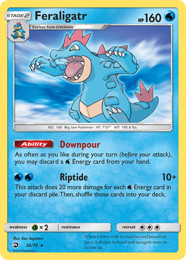 Feraligatr, Dragon Majesty 24