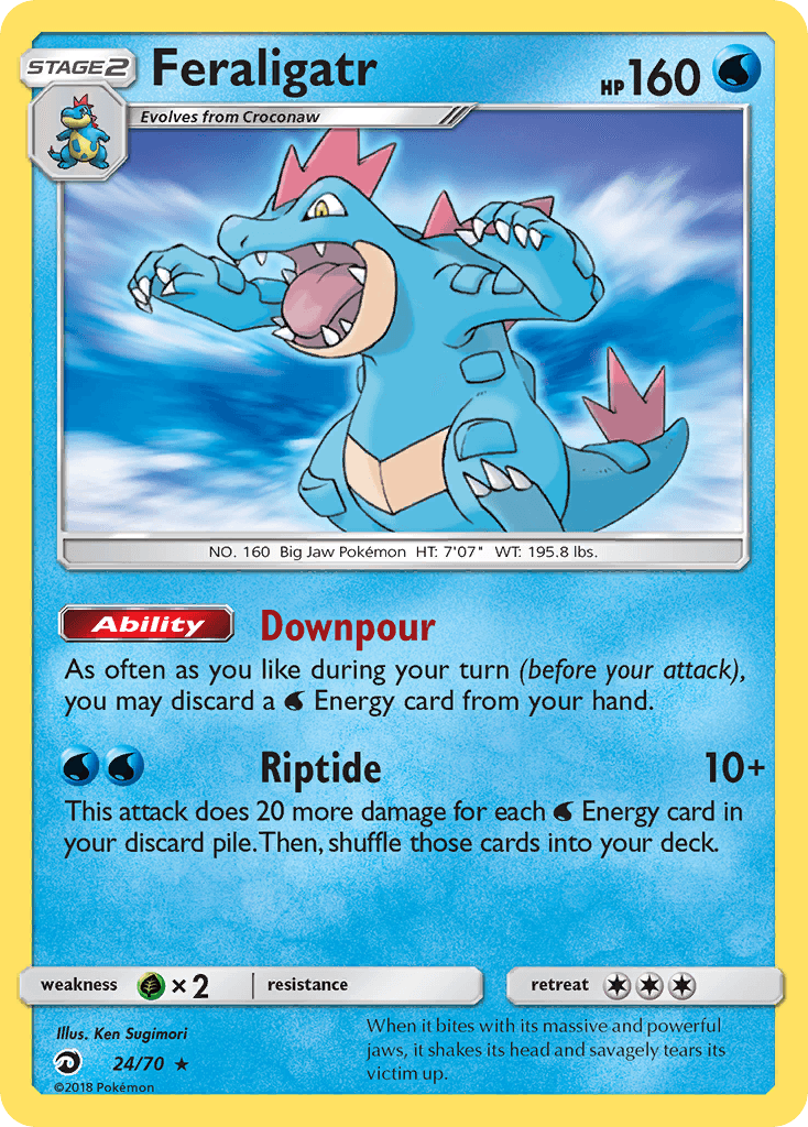 Feraligatr, Dragon Majesty 24