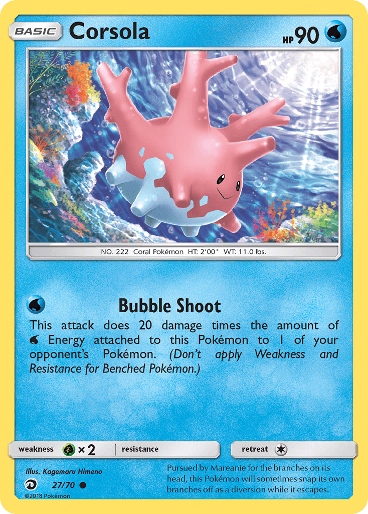 Corsola, Dragon Majesty 27