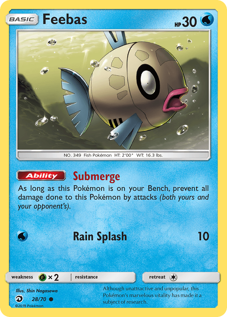 Feebas, Dragon Majesty 28