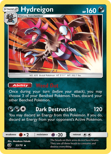 Hydreigon, Dragon Majesty 33