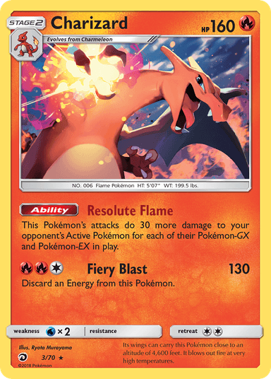 Charizard, Dragon Majesty 3