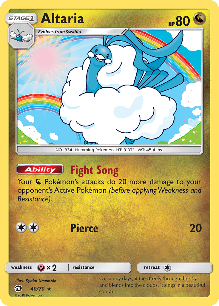 Altaria, Dragon Majesty 40